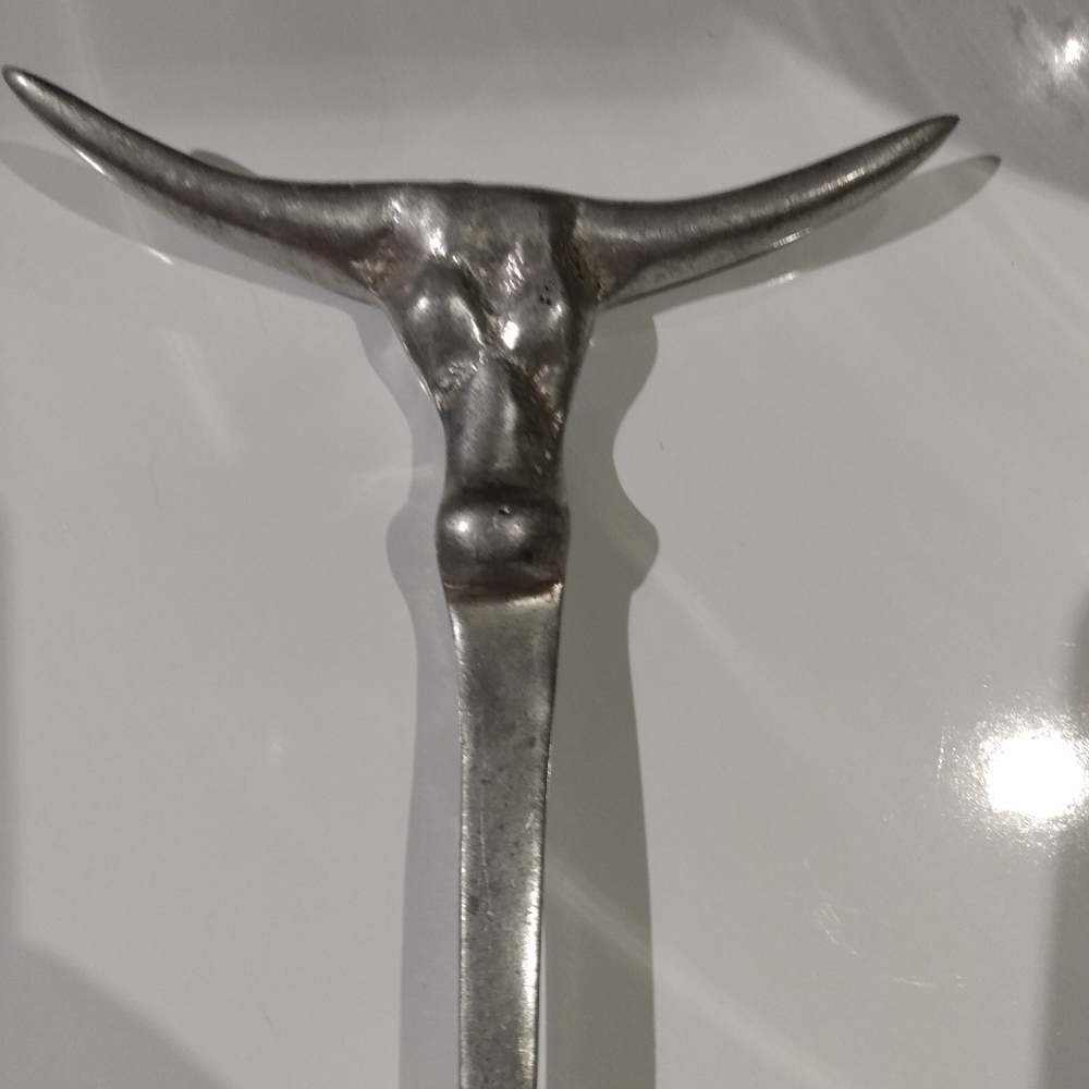 Vintage, 1950's aluminum salad fork set